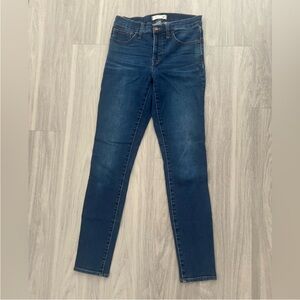 Madewell Indigo Skinny Jeans size 26